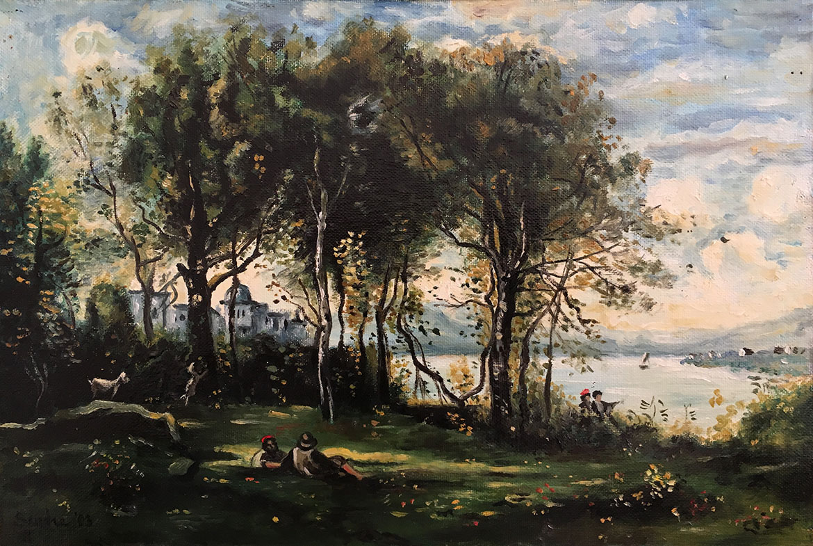 Il giardino di Castel Gandolfo